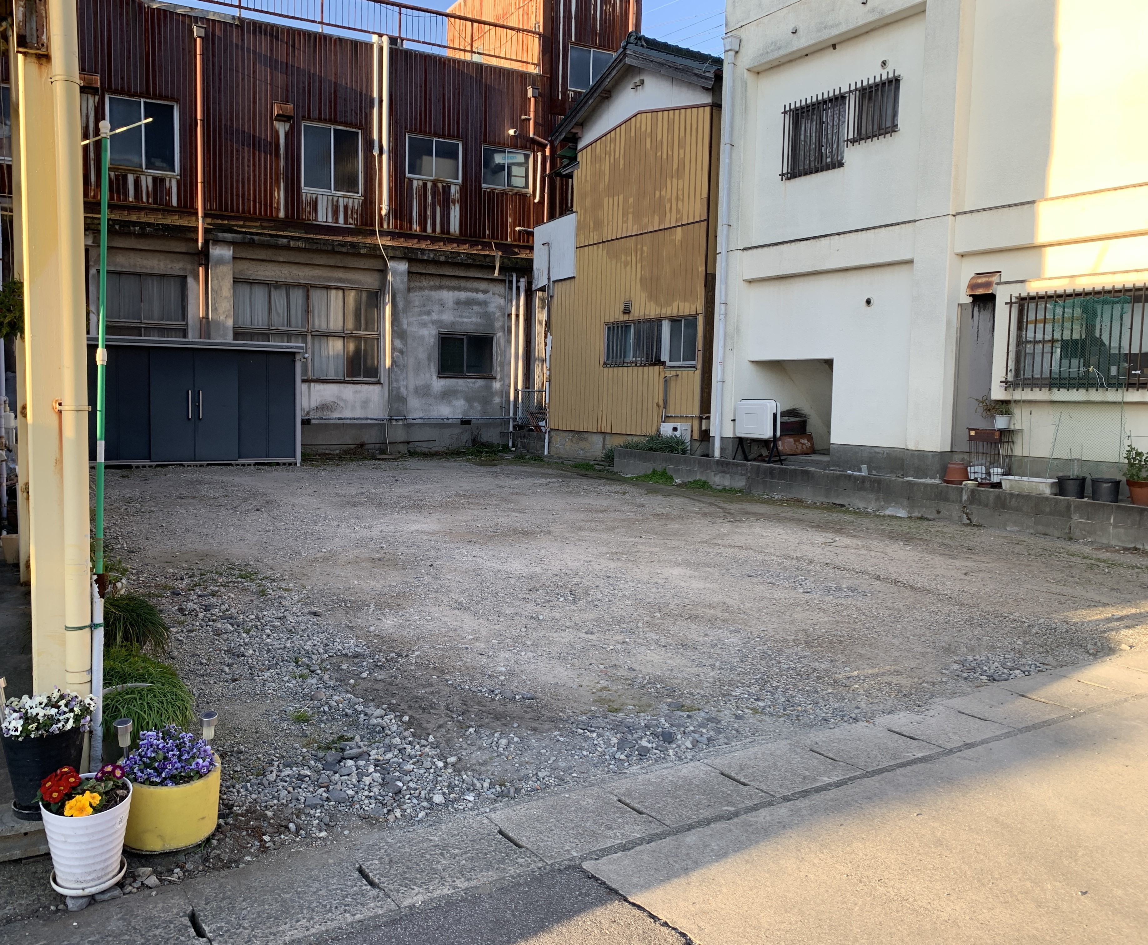 別の現場の駐車場　施工後